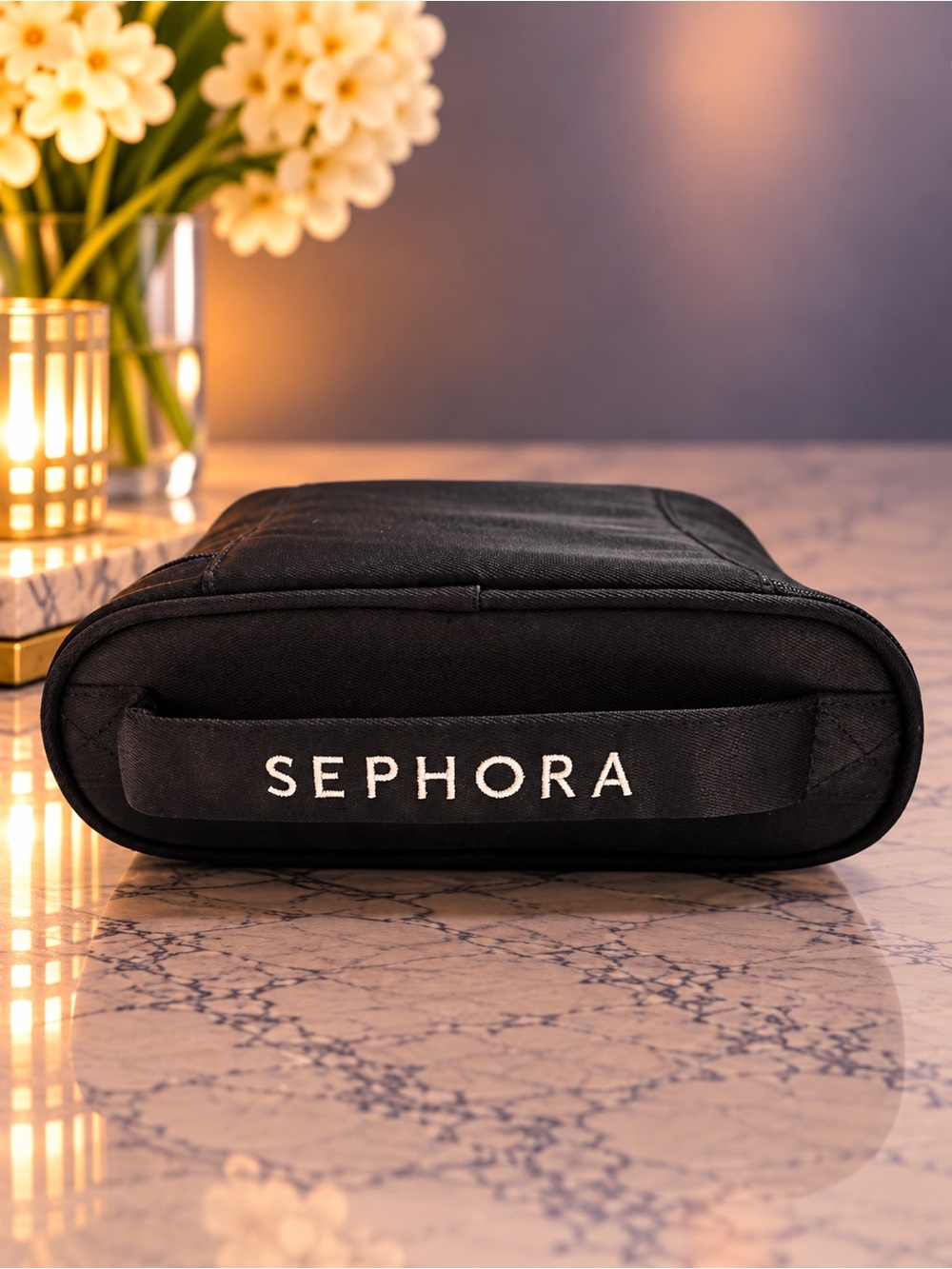 Sephora Black Makeup & Travel Case - New - Picture 2 of 3